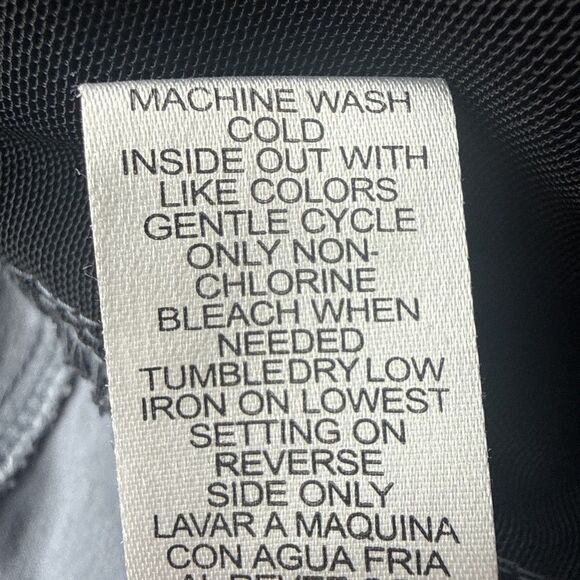 Democracy Absolution Scallop Edge Straight Pants Womens 16W Blue Gray High Rise - Picture 12 of 15